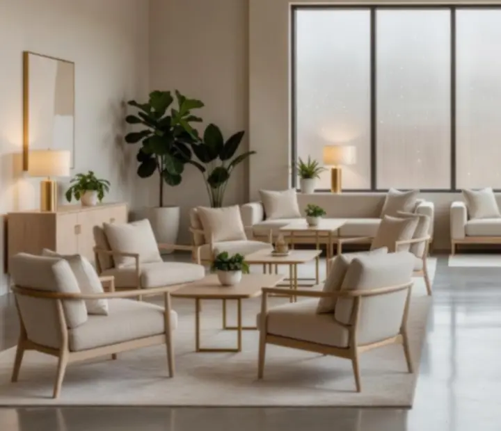 Événement privé chic organisé dans un loft lumineux chez Talek Qevon